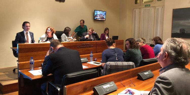 El síndico mayor analiza el informe sobre actuaciones medioambientales en la Comisión de Hacienda