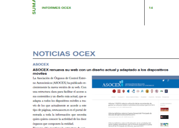 Los OCEX publican el número 42 de su boletín informativo
