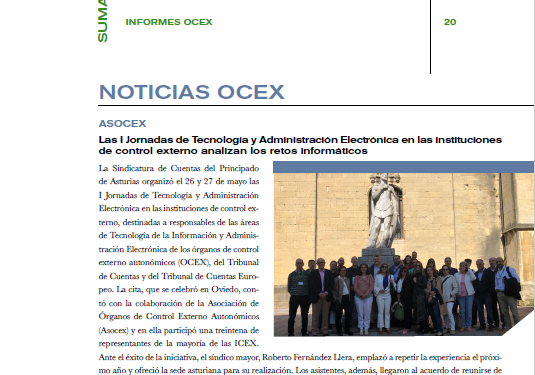 Los OCEX publican el número 43 de su boletín informativo