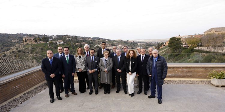Reunión de la Comisión de Coordinación de las presidencias del Tribunal de Cuentas y los OCEX, celebrada en Toledo.