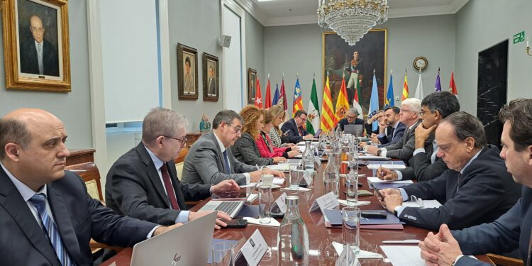 Reunión del Tribunal de Cuentas y los OCEX, celebrada en Madrid.