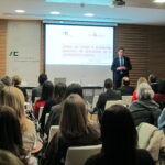 Diego Pérez Martínez durante su conferencia en las II Jornadas de contratación de la Sindicatura de Cuentas y el Consejo Consultivo.