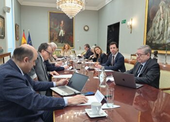 Reunión de la Comisión de Coordinación del Tribunal de Cuentas y los OCEX para el Impulso de la Administración Electrónica, celebrada en Madrid.