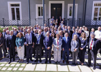 Asistentes al Encuentro de Alto Nivel sobre Control Externo e Independencia, celebrado en Madrid.