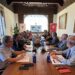 Asistentes a la reunión de la Comisión de coordinación de los OCEX y el Tribunal de Cuentas en el ámbito autonómico, celebrada en Toledo.