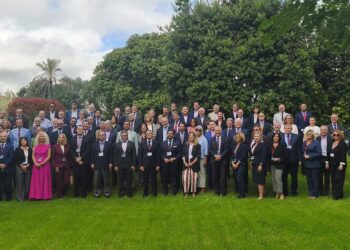 Asistentes al seminario Eurorai, organizado en Ponta Delgada (Azores)